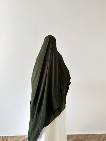 Maxi Hijab Dark Khaki