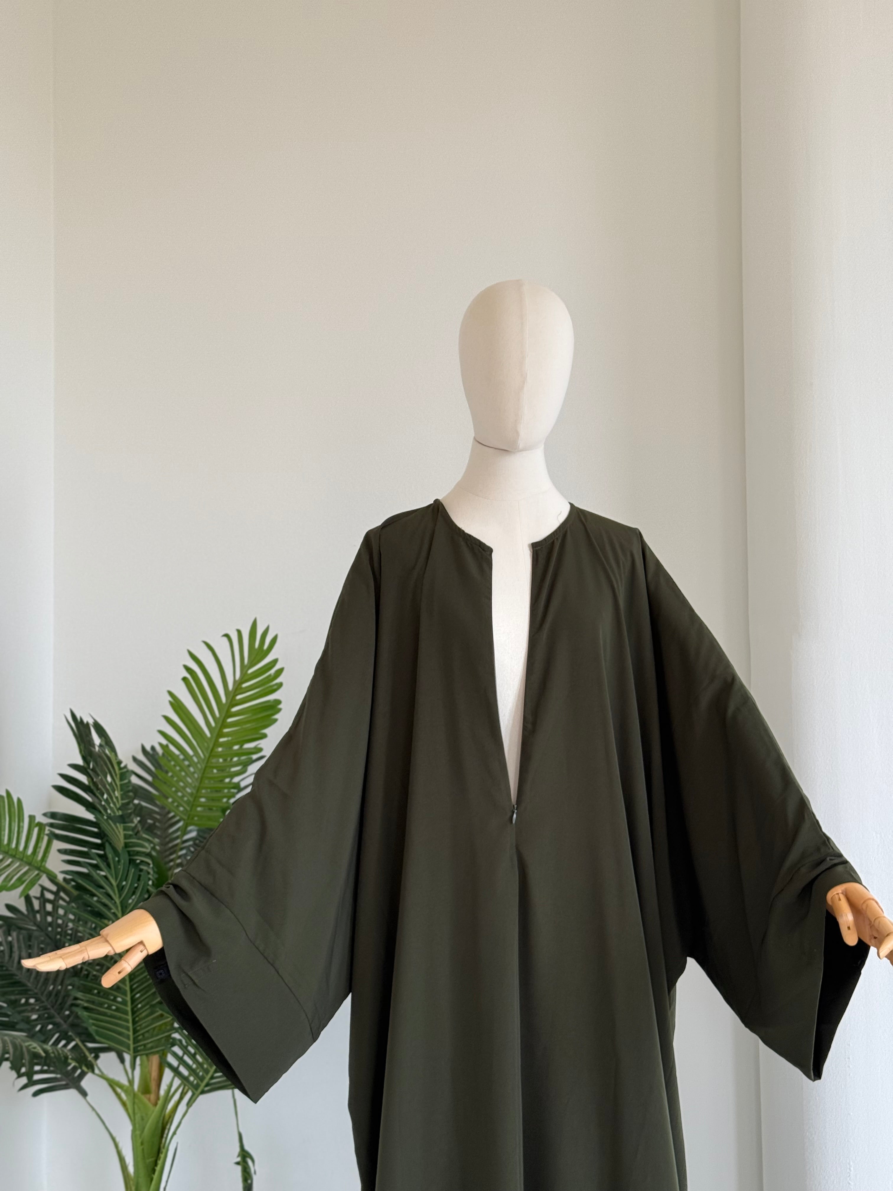 Abaya Haya Dark Kaki