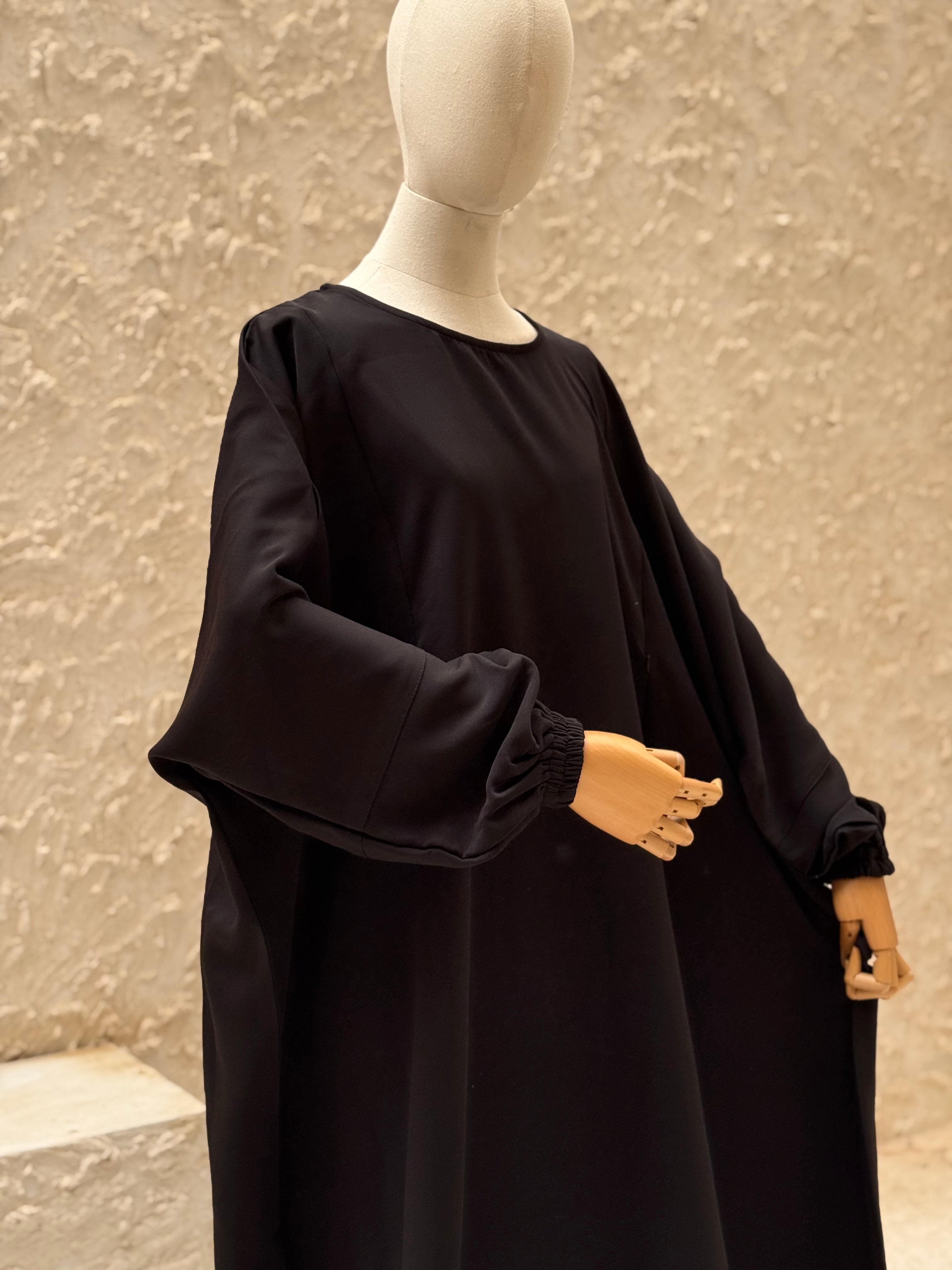 Abaya Usra Noir