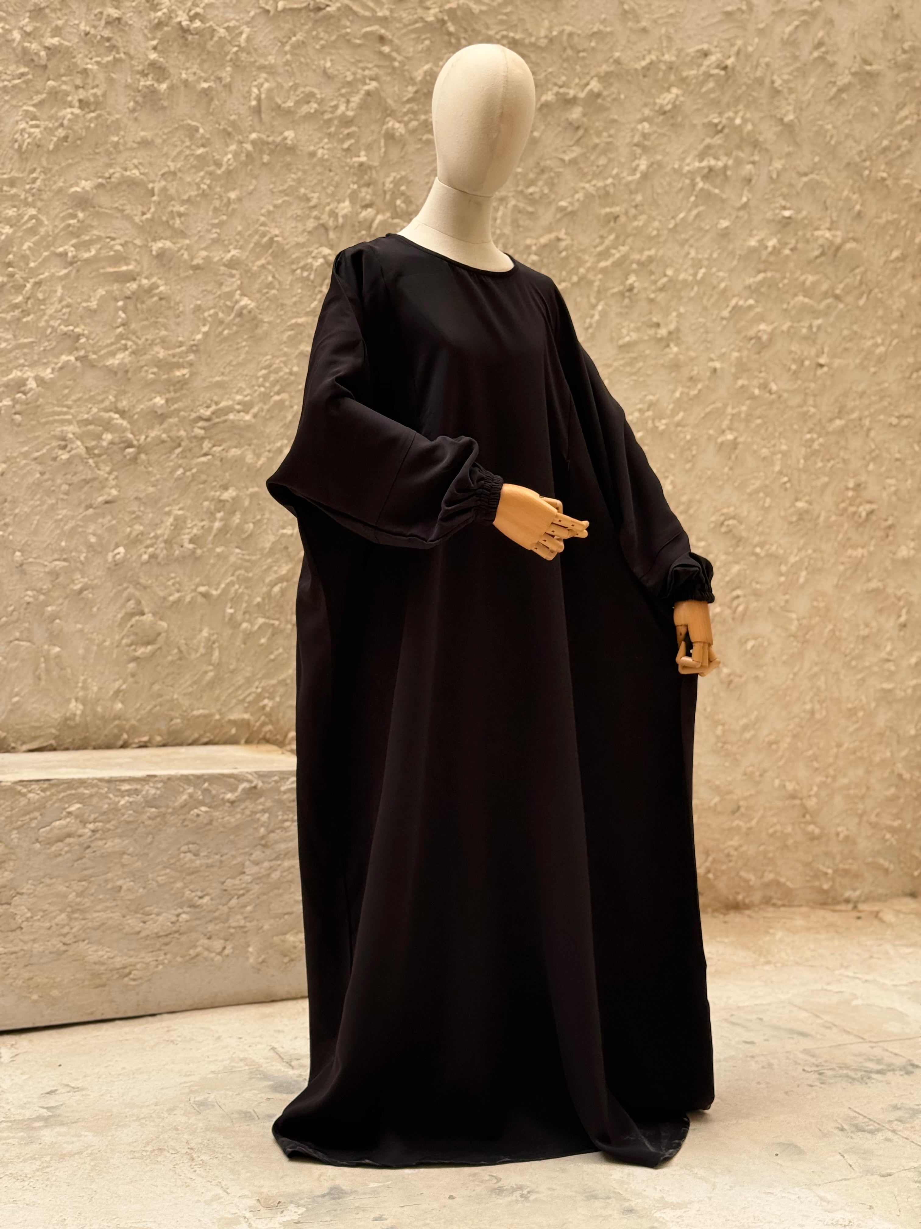 Abaya Usra Noir