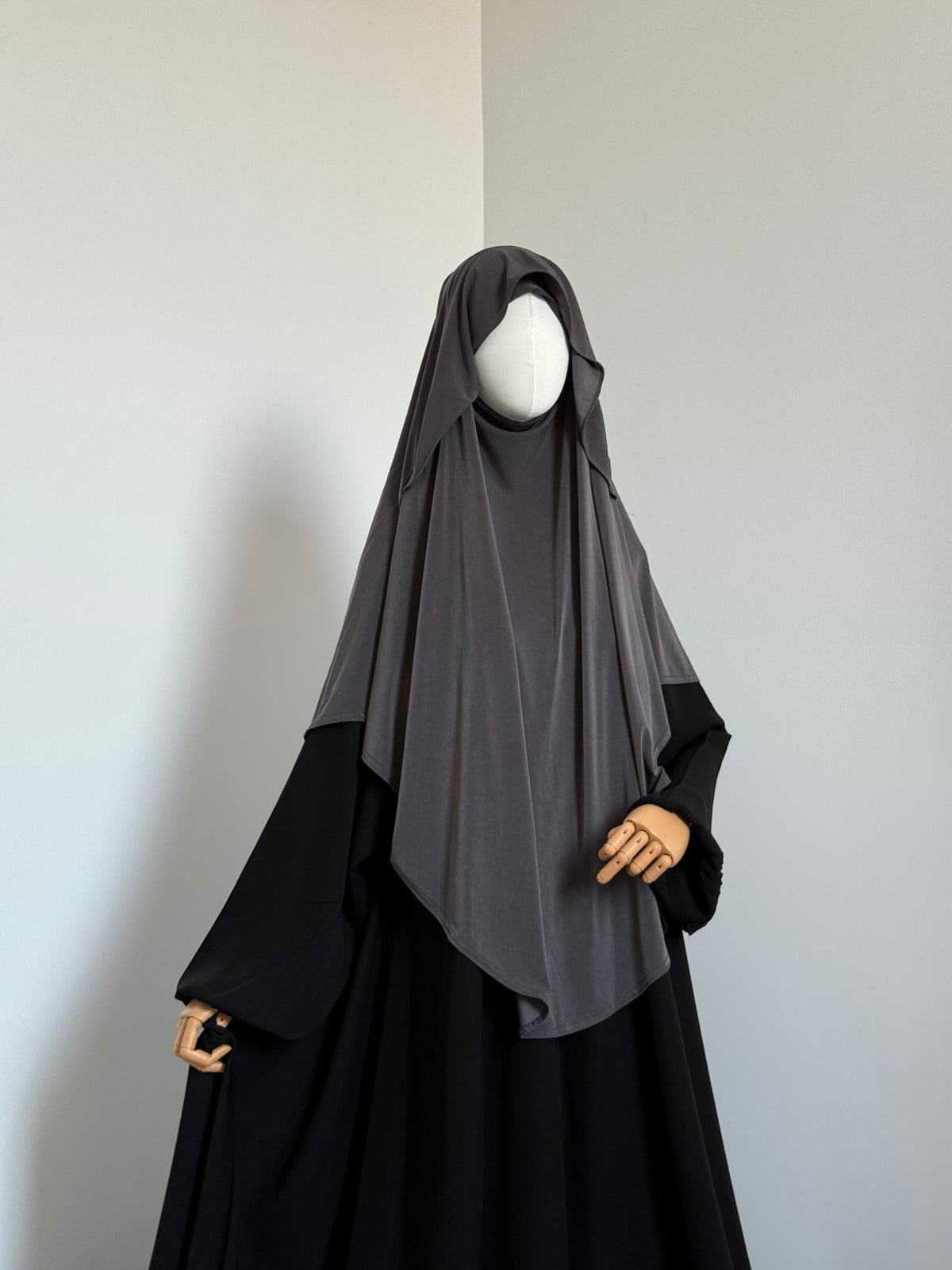 Khimar Malaysia Cendre