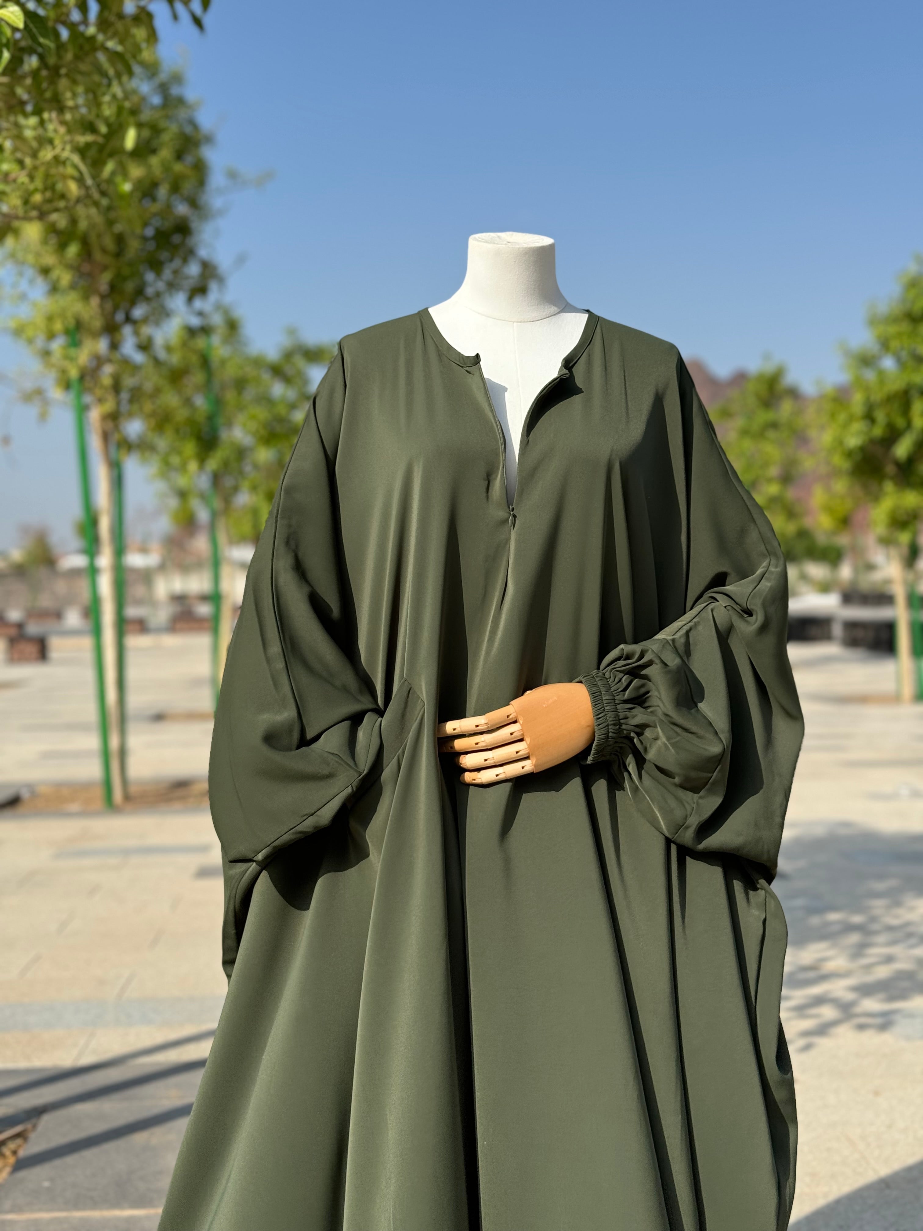 Abaya Yawmi Avocado