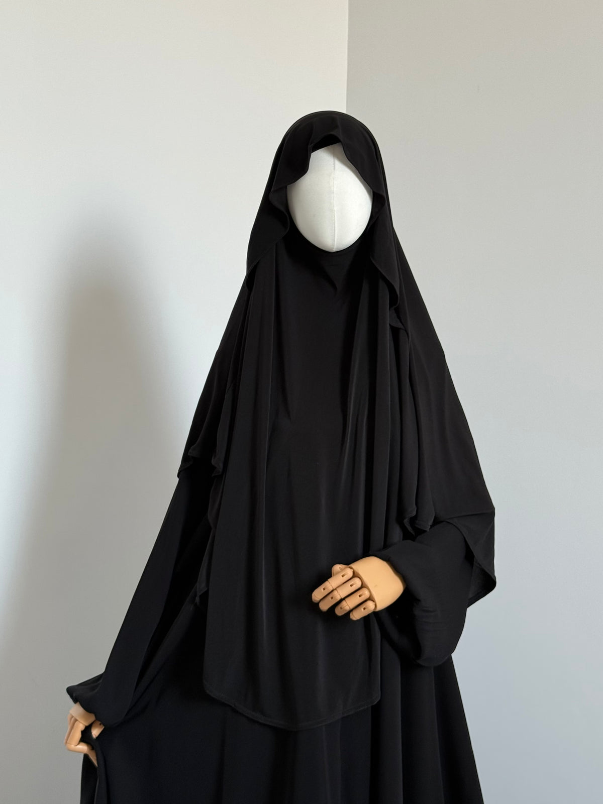 Khimar Malaysia Noir