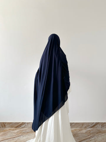 Navy Blue Maxi Hijab