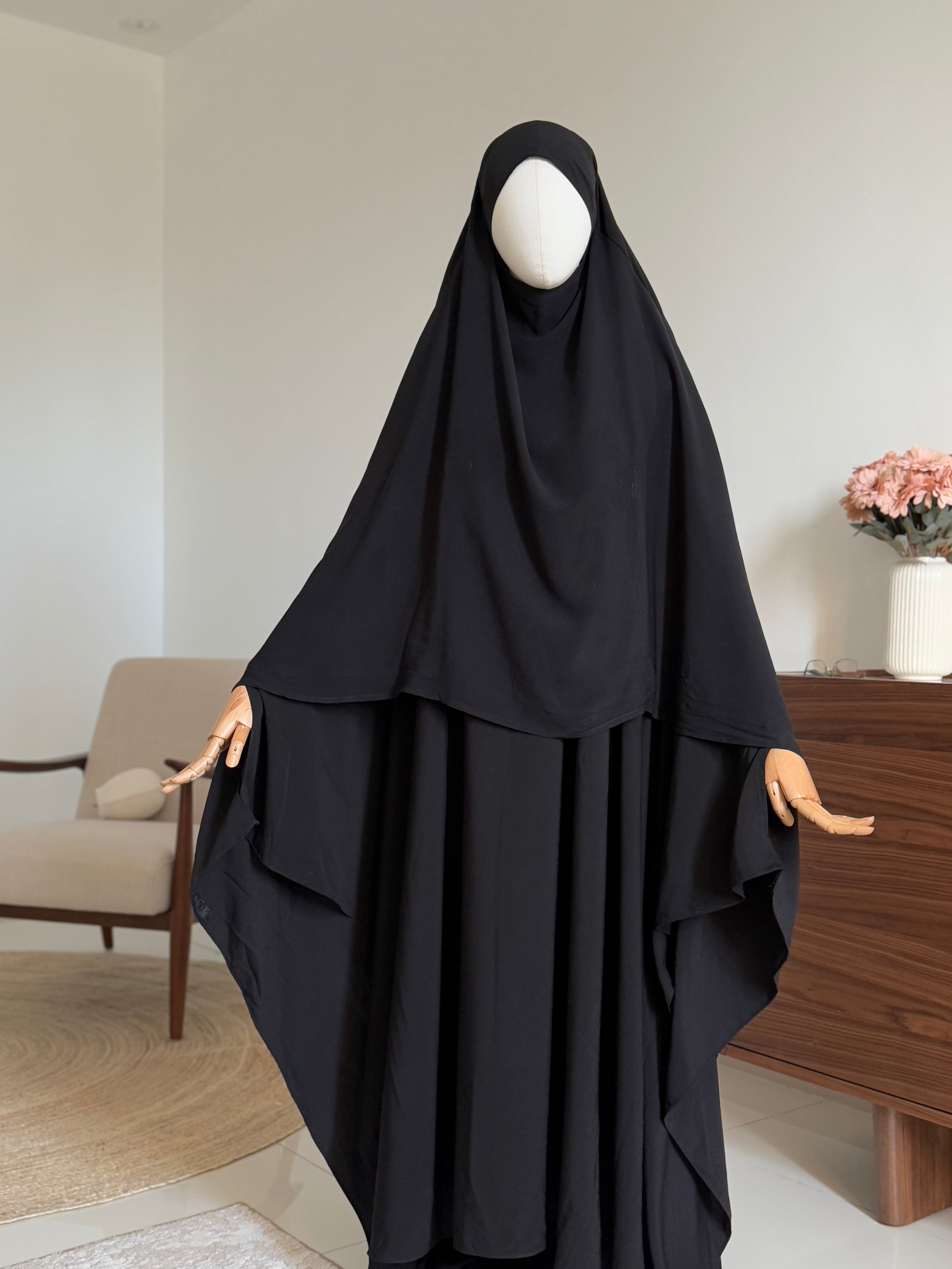 Khimar Ahli Noir