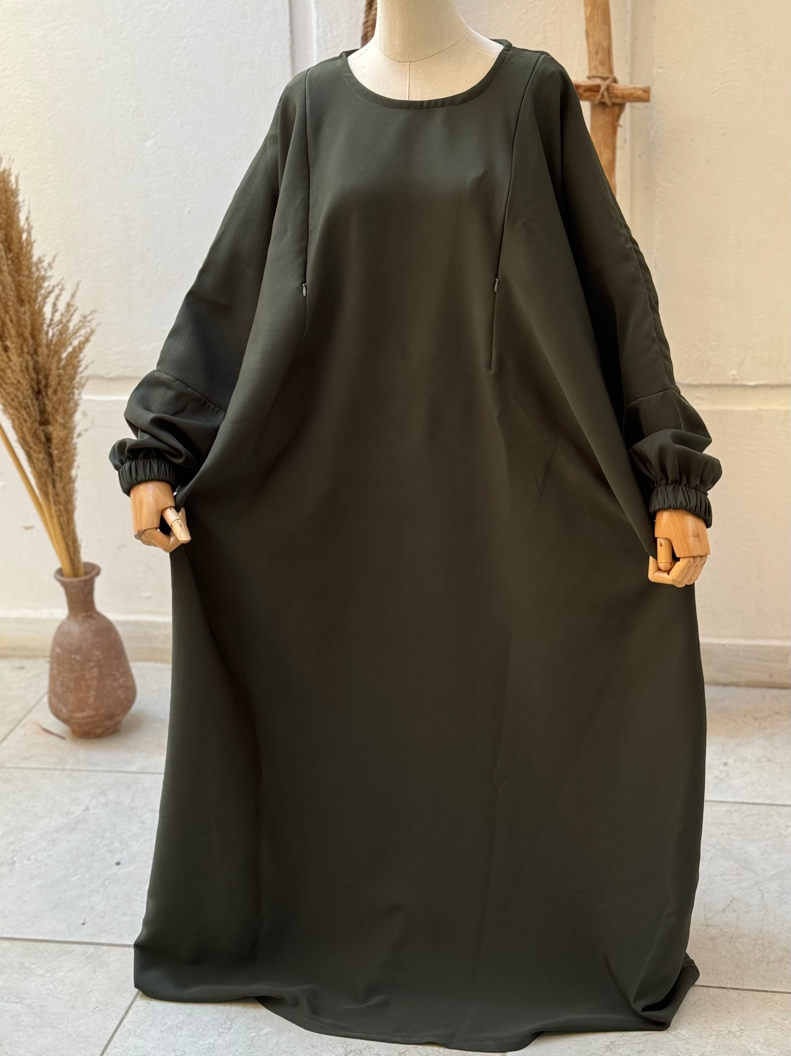 Abaya Usra Khaki