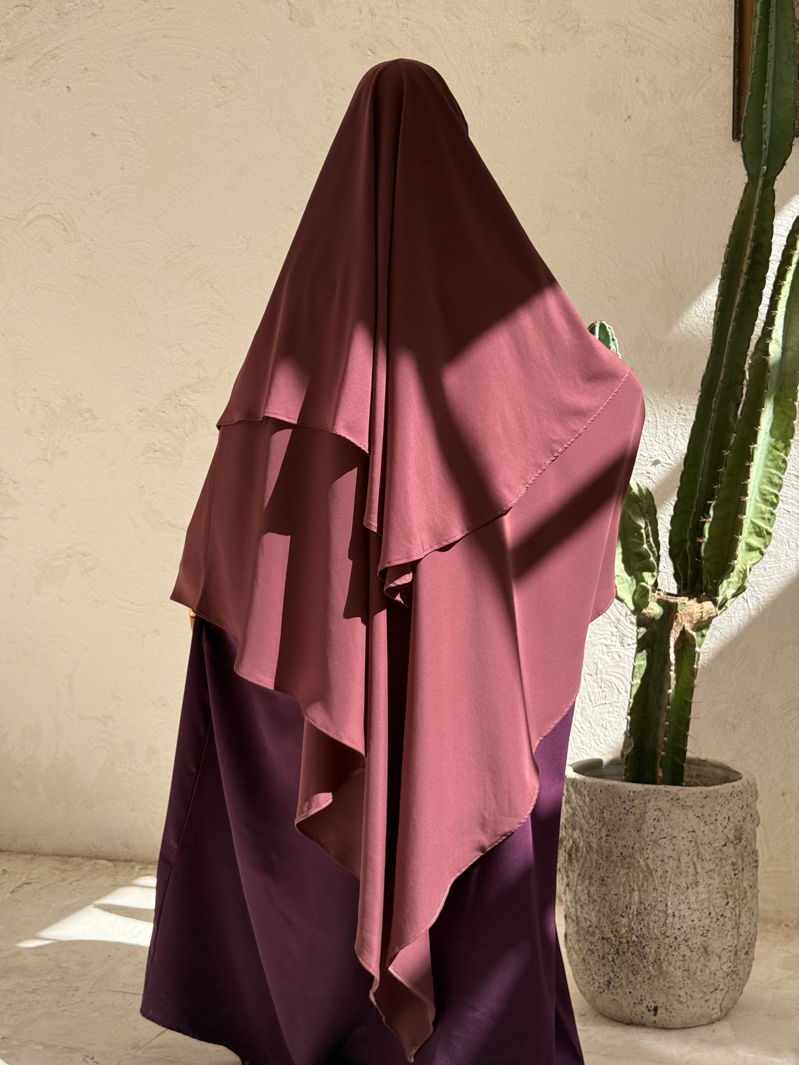 Khimar Tawus Prune 𝐹𝑟𝑜𝑖𝑑