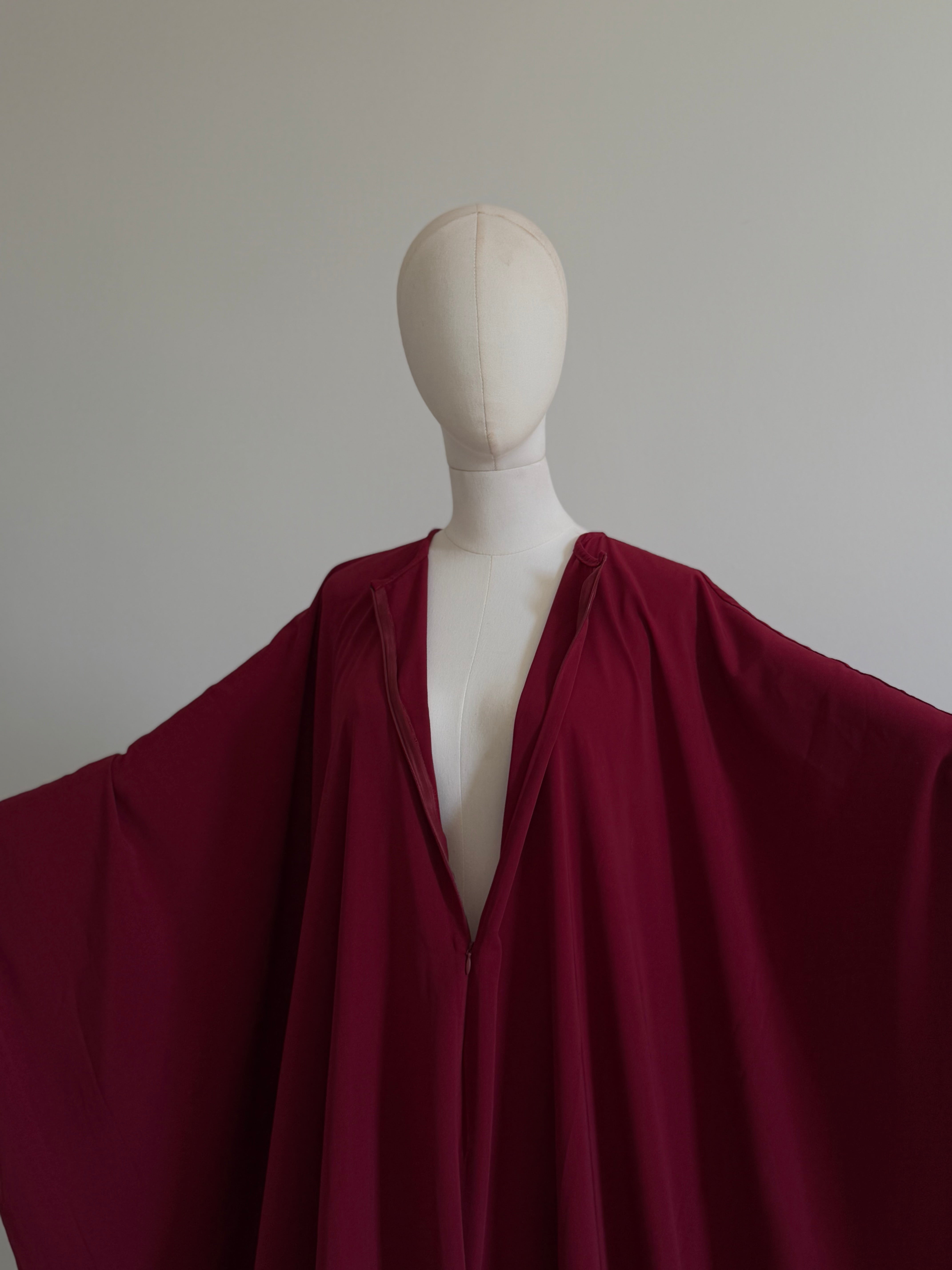 Abaya Tayma Burgundy