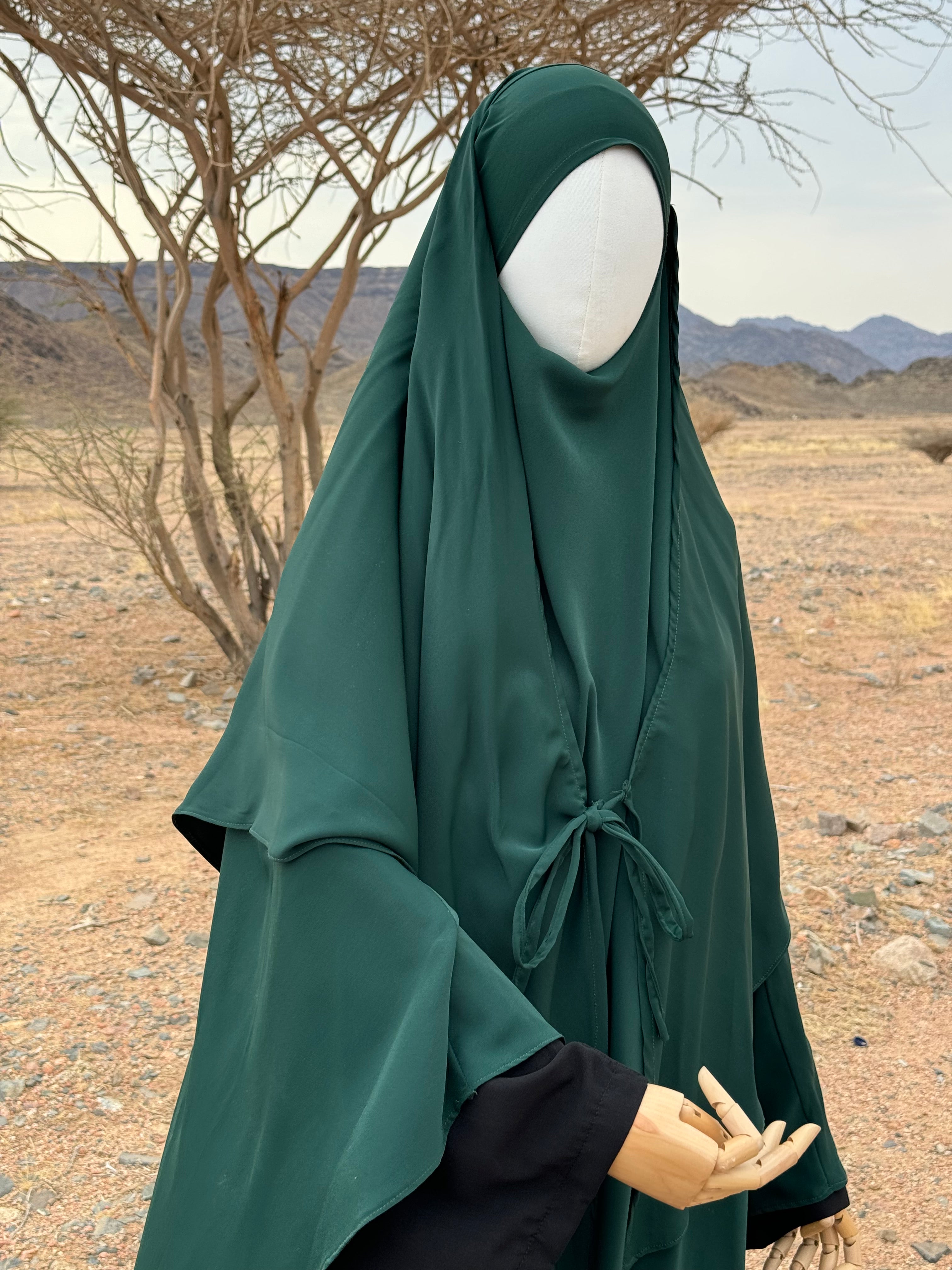 Khimar Tawus Vert Forêt