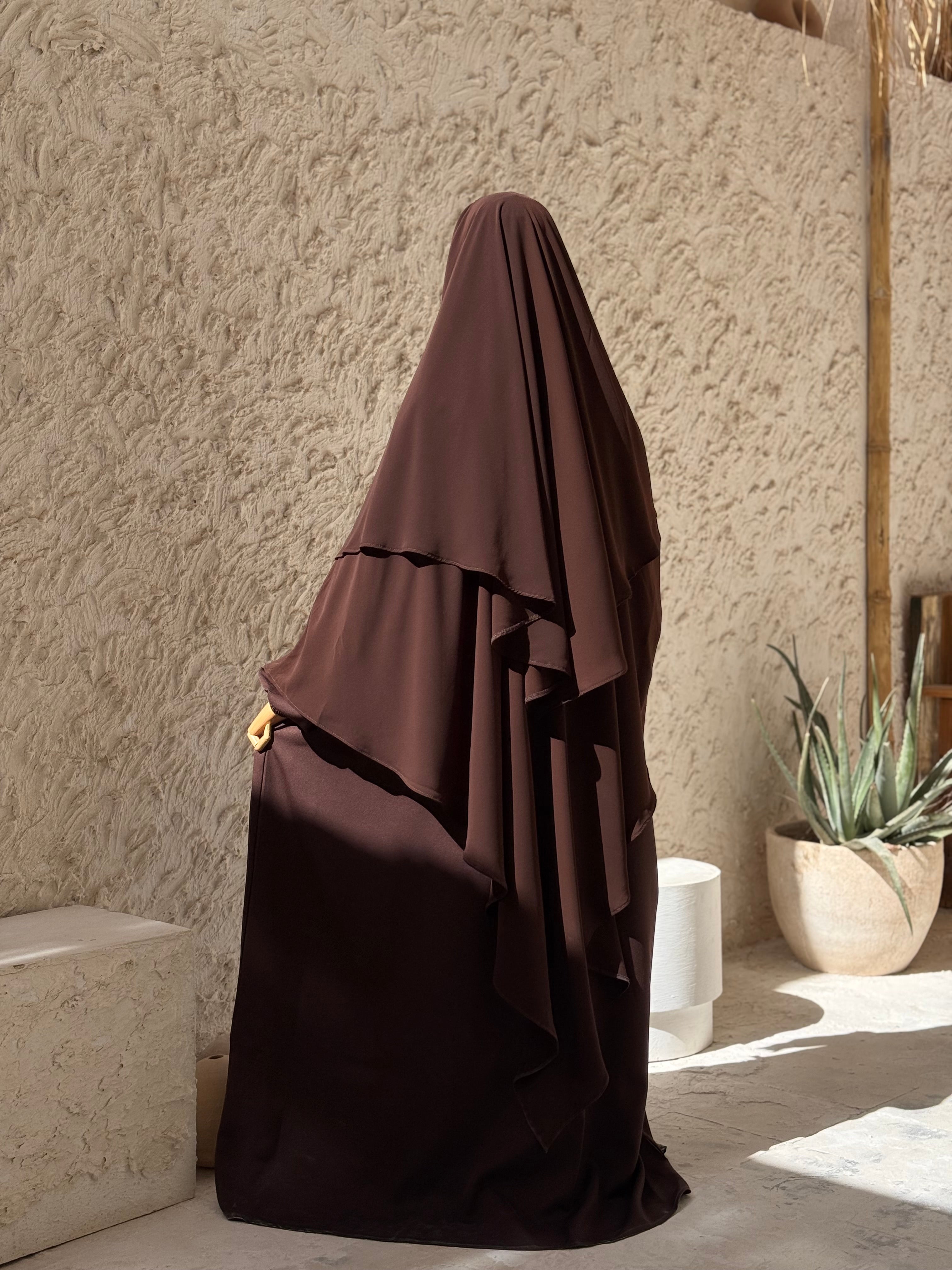 Tawus Chocolate Khimar