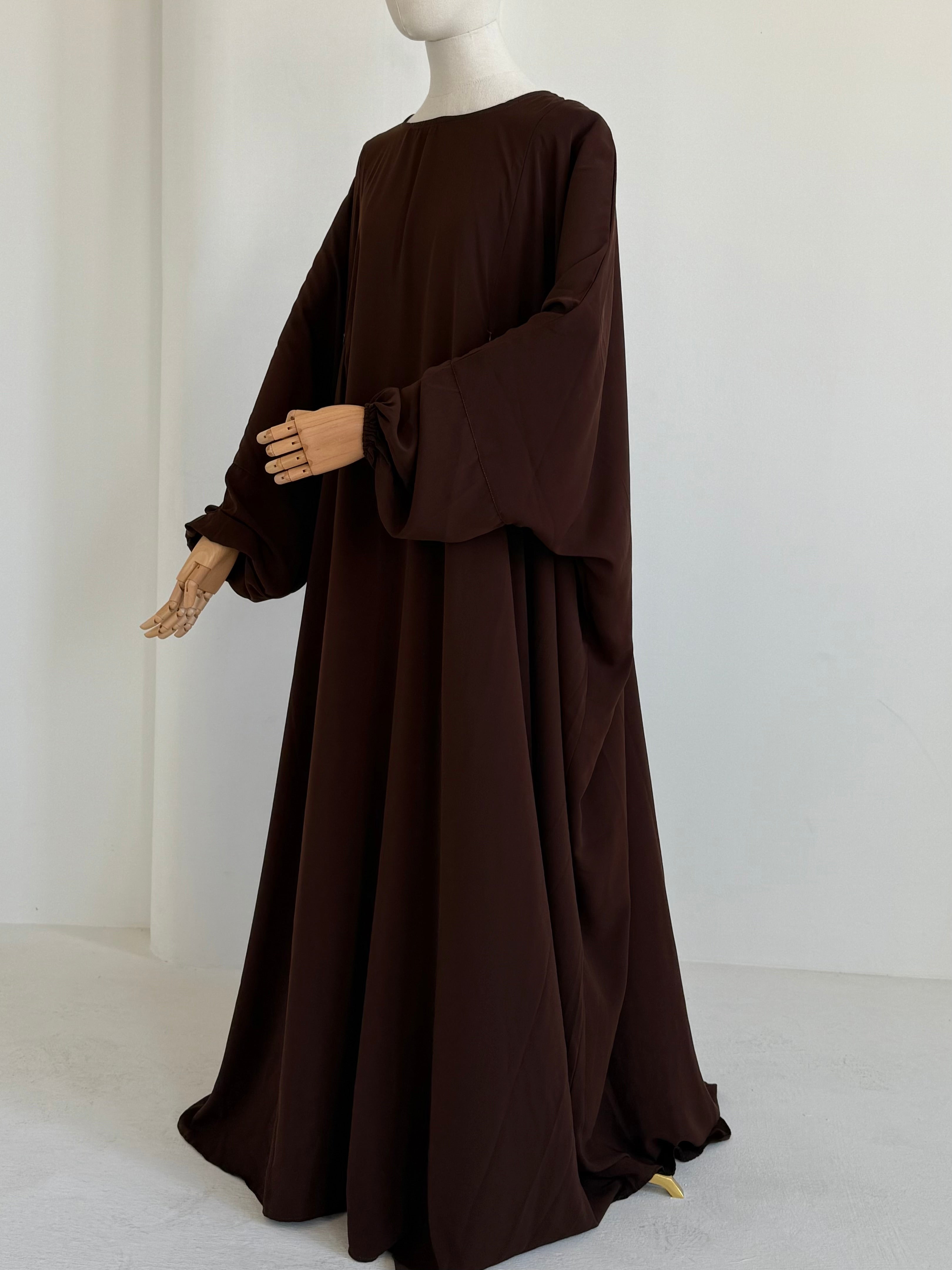 Umumah Abaya Dark Chocolate