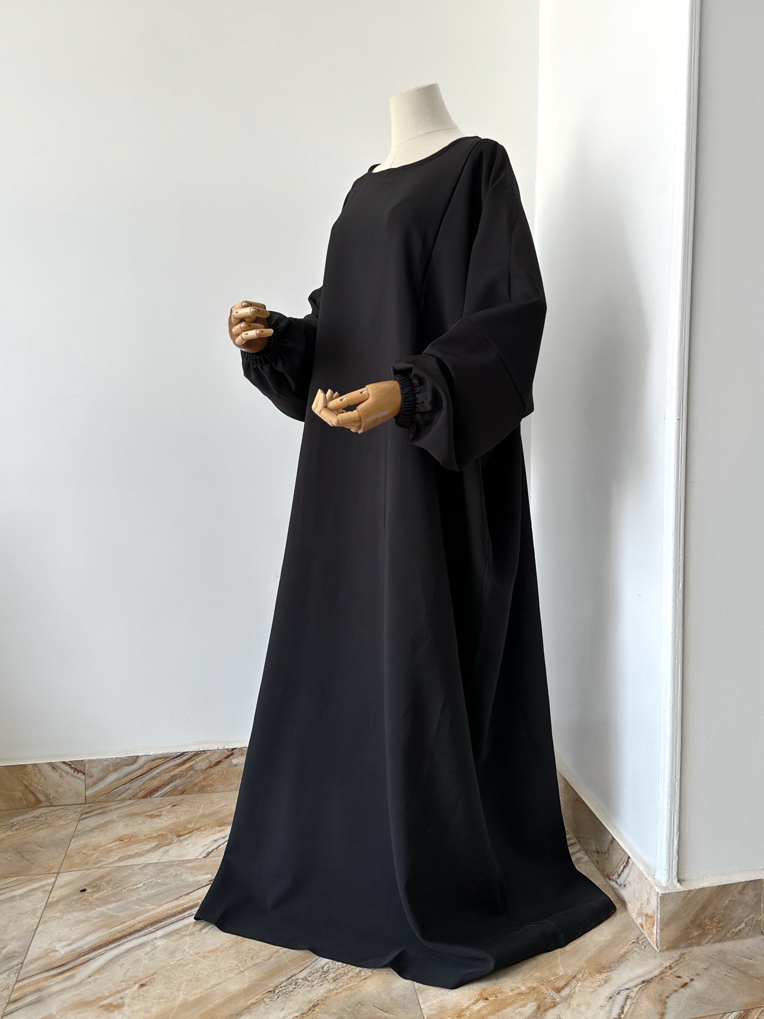 Abaya Usra Noir