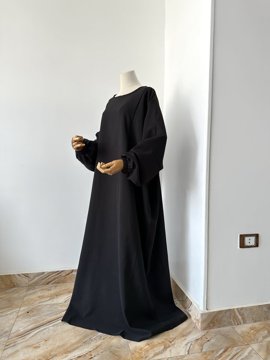 Abaya Usra Noir