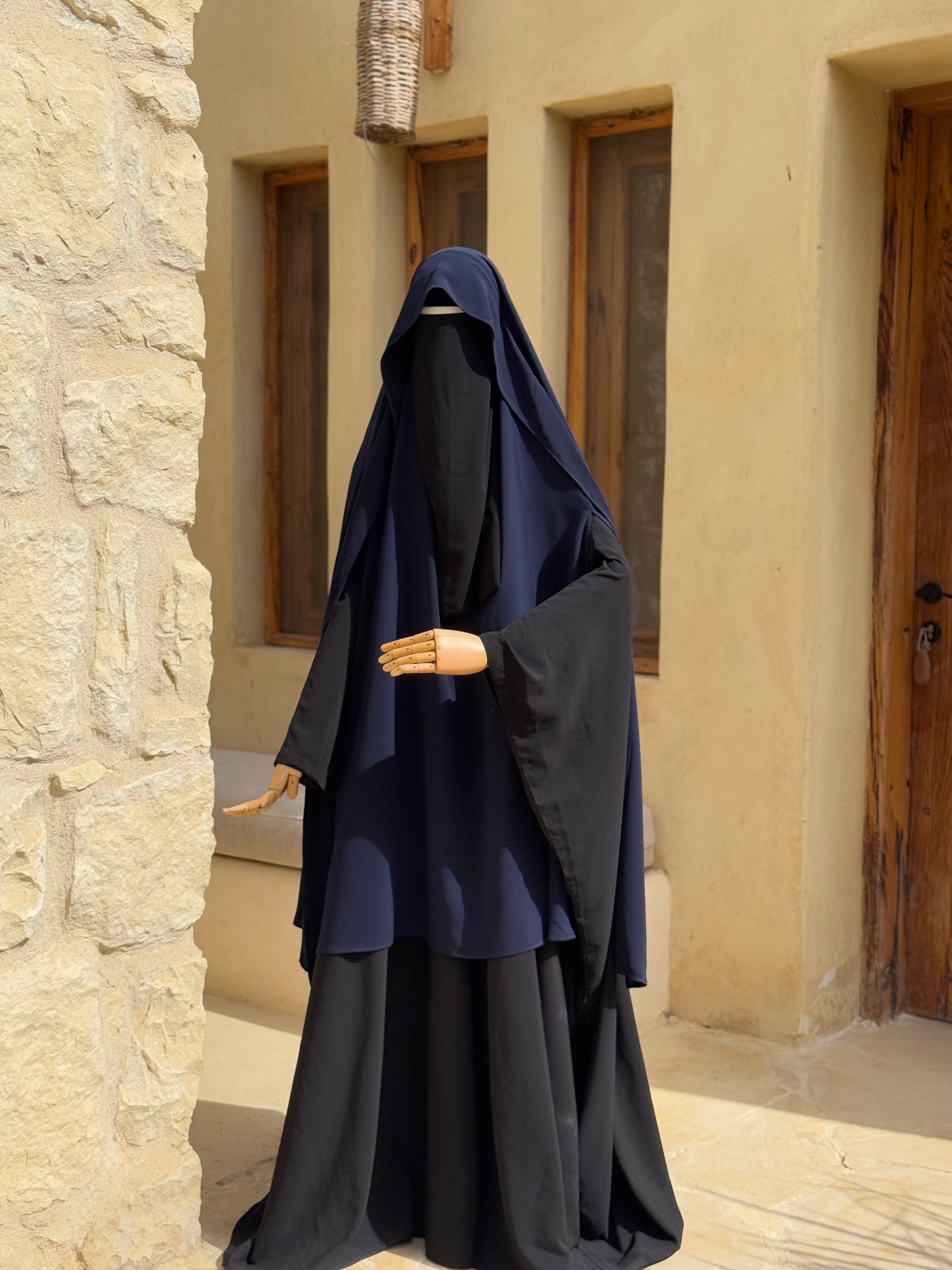 Khimar Maha Bleu Marine