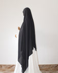 Maxi Hijab Grey Anthracite