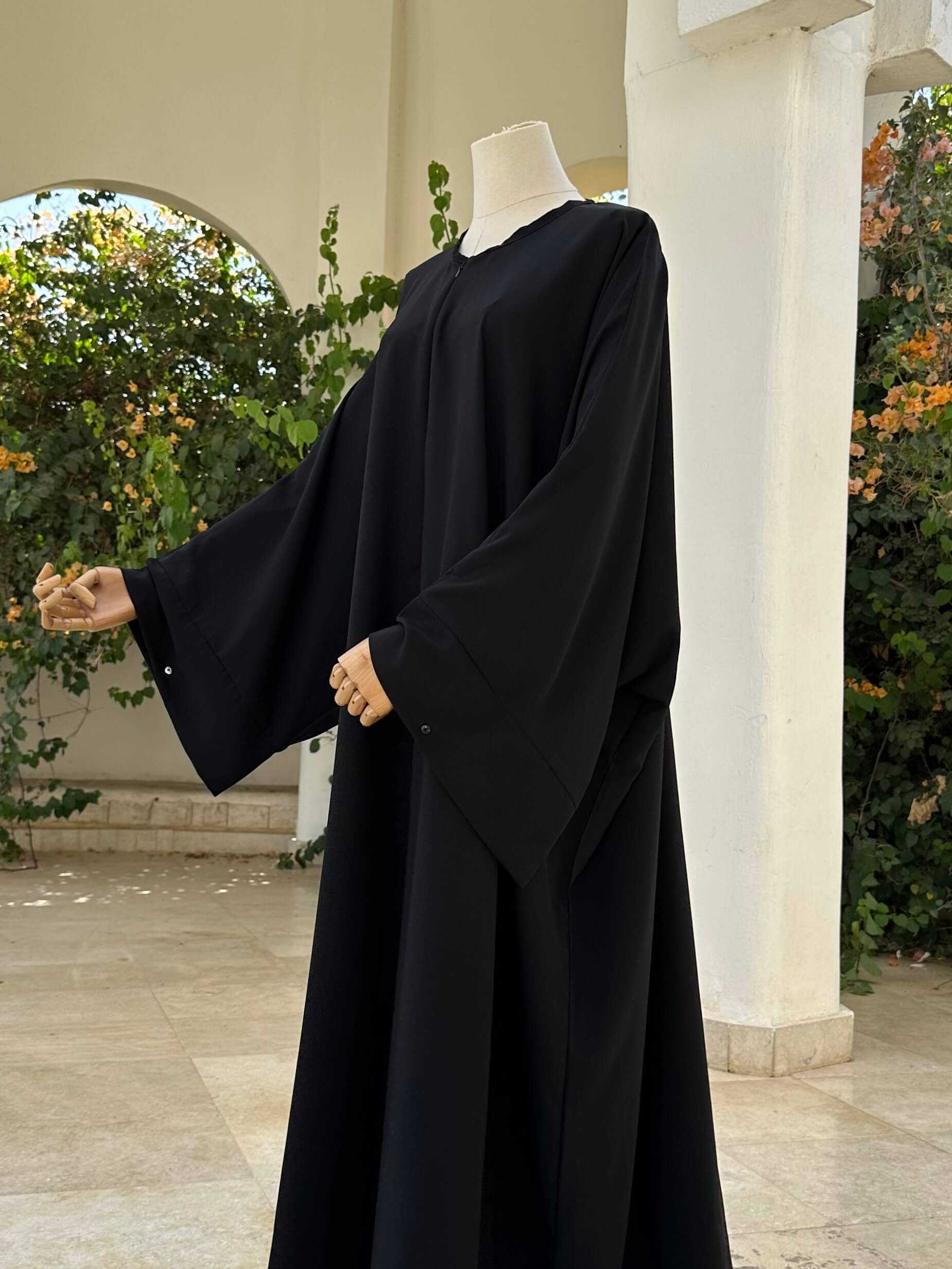 Abaya Haya Noir