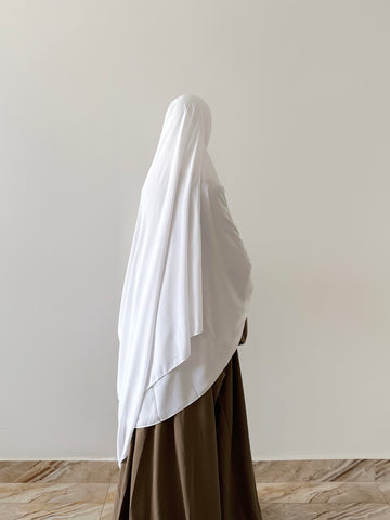 Maxi Hijab White