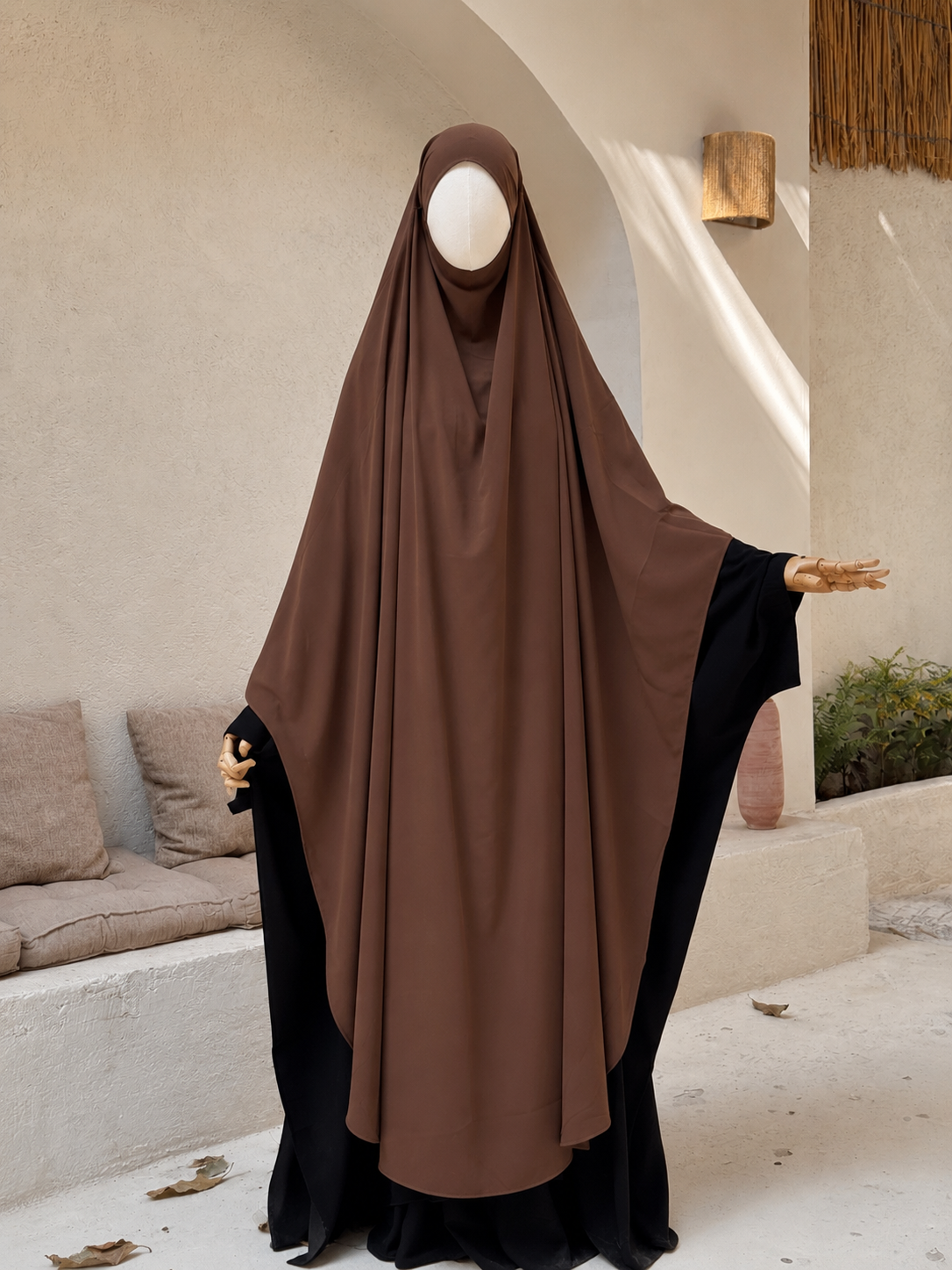 Big Khimar Iffat Mocca