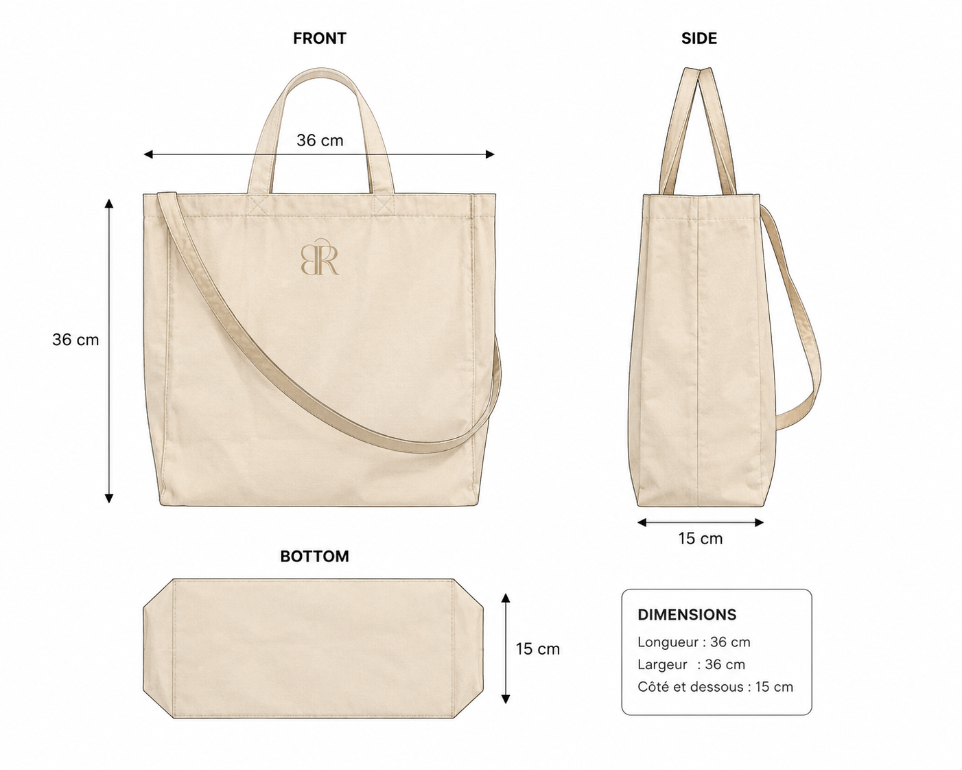 Sac Cabas en Nylon | Basmastour